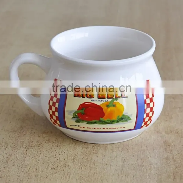 Farm Fresh Soup Mug, Ceramic With Decal photo-3