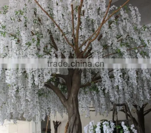White Wisteria Flower,wedding Stage Decoration Flower Tree Wisteria Flower photo-3