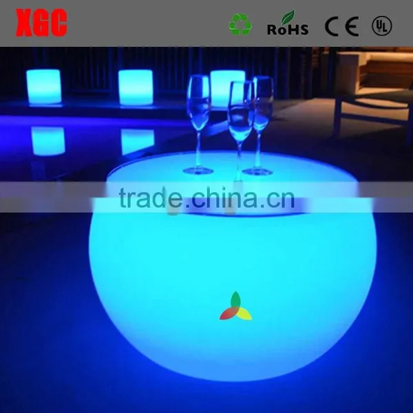2019 PE Glow Led Coffee Table With Chair GF306 photo-3