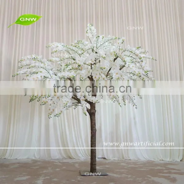GNW BLS1219-1 Artificial Cherry Flower Tree With Wood Stand For Wedding photo-2