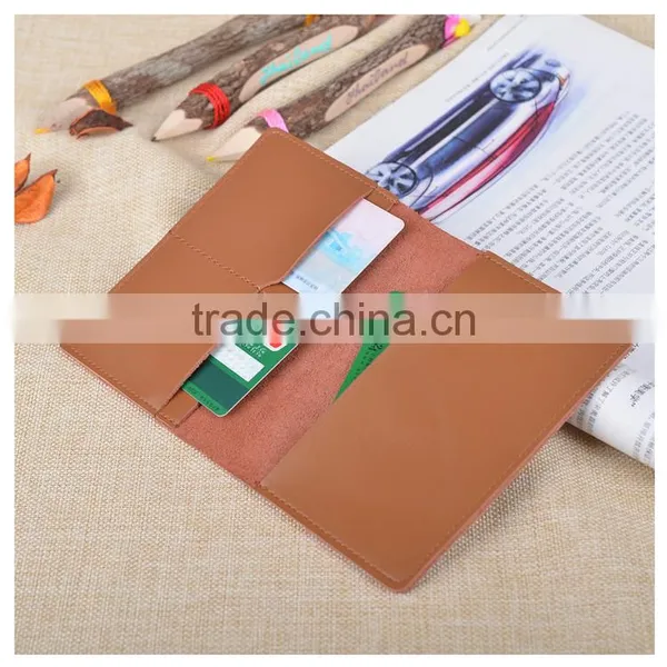Factory OEM Custom Logo Supply Fashion Cow Leather Rfid Passport Holder photo-6