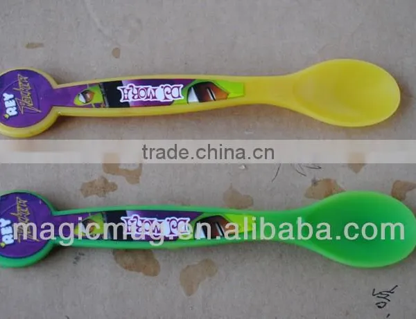 Cute and Healthy Bulk Buy From China Plastic Salad Spoon for Children photo-4