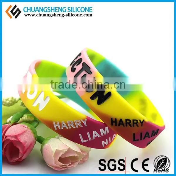 Summer Popular Silicone Bracelet, Promotional Wristband photo-4