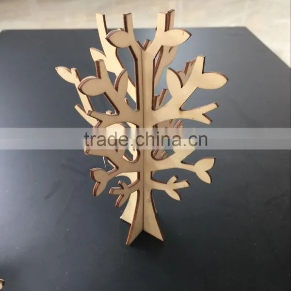 Creative Hollow Carving Christmas Wooden Christmas Tree For Decoration photo-6