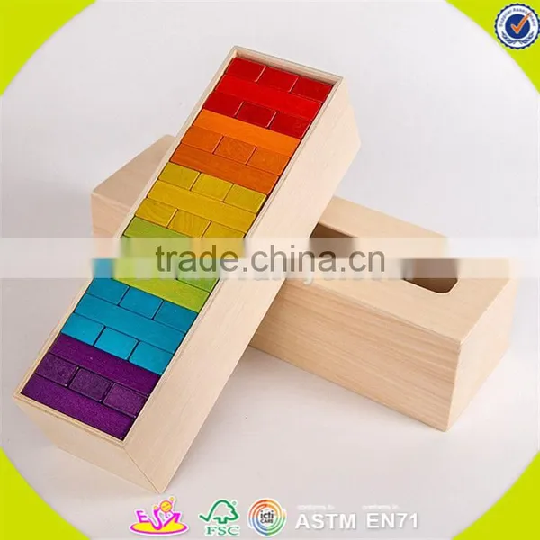 Wholesale Intelligent Wooden Baby Building Blocks Toy Creative Wooden Baby Building Blocks Toy for Fun W13D143 photo-4
