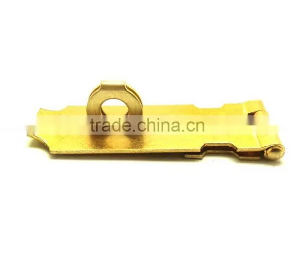 Regular Hasps and Staple, Garage Door Steel Padlock Clasp Hasp and Staple 3-1/2" photo-3