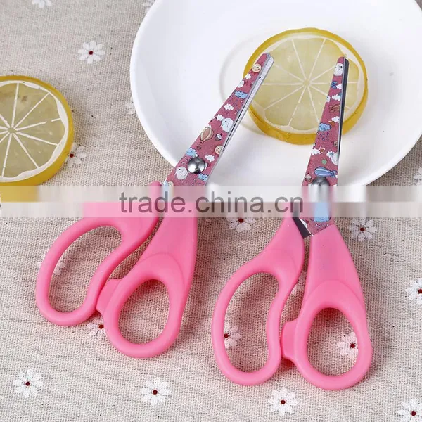 Fashional Factory Price Beautiful Popular PP Handle Students Scissors photo-6