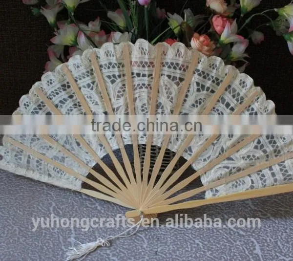 Advertising Lace Hand Folding Fan photo-2
