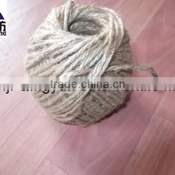 jute twine 3ply 100yards / spool natural color