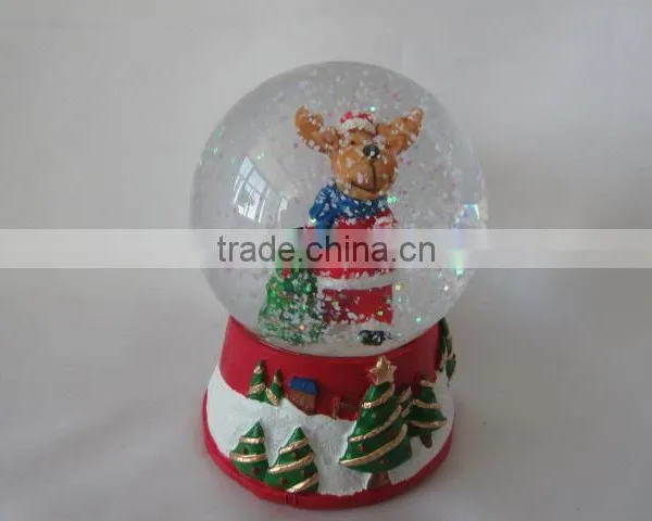Crystal Balls Dollarma One Dollar Cheapest XMS Christamas Bear Deer Santa SnowFlake Glass 156154-156159 photo-2