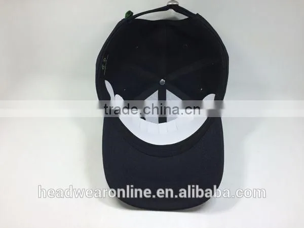 100% Cotton Black Baseball Cap for Custom Your Embroidery Logo photo-6