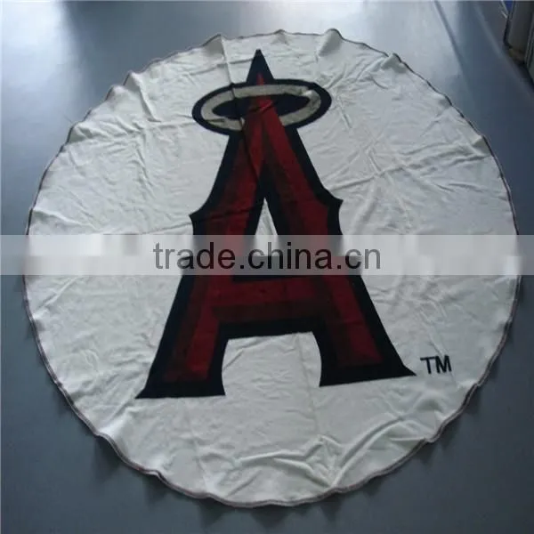 Custom Printed100%cotton Velour Round Compressed Beach Towels photo-4