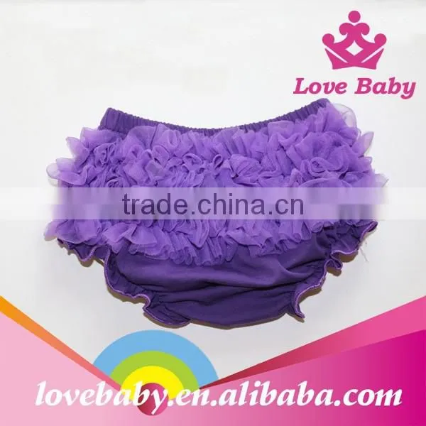 New Arrvial Baby Bloomers Baby Cotton Underwear With Ruffle for Children photo-4