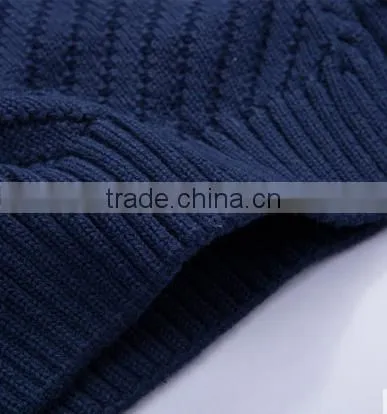 Long Sleeved Color-blocking Pullovers for Men photo-3