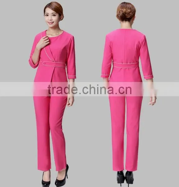 Fashion Design Wholesale Price Spa Beauty Workwear Uniform photo-5