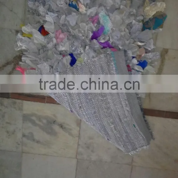 Handmade Recycled Chindi Shaggy Rugs photo-3