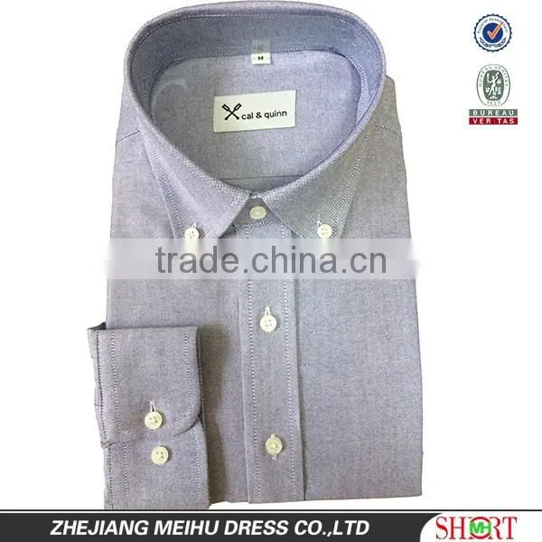 2016 Custom High Quality Men Oxford Cotton Shirt photo-2