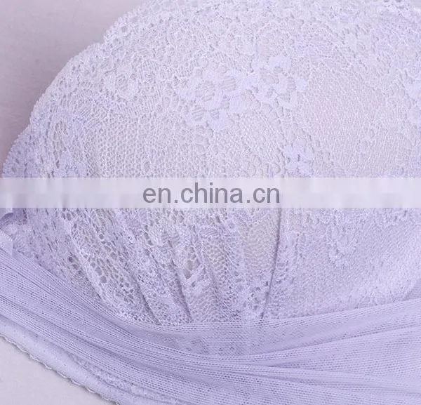China Factory Comfortable Light Purple Padded Push Up Young Lady Bra photo-5