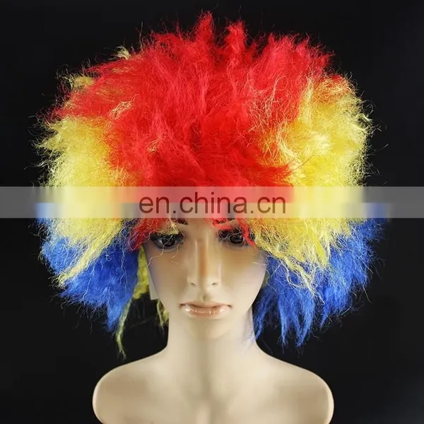 Cheap Fans Synthetic Wig Clown Curly Wigs photo-2
