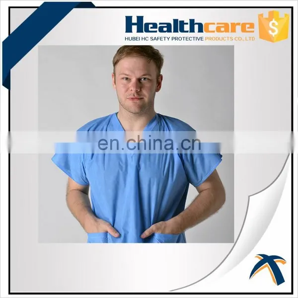 Disposable PP Non-woven Fabric Isolation Gown/disposable Patient Gown for Children photo-2