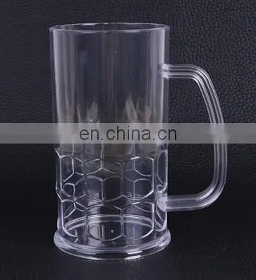 500ml Transparent Plastic Beer Mug photo-2