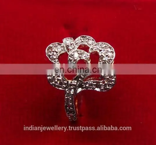 Artificial Diamond Ringm Cz Jewelry Manufacturer photo-4