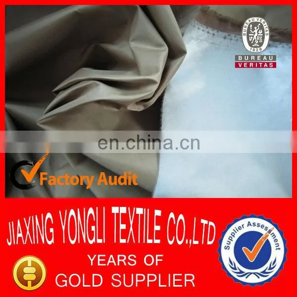 210T Silver Coated for Car Cover Fabric