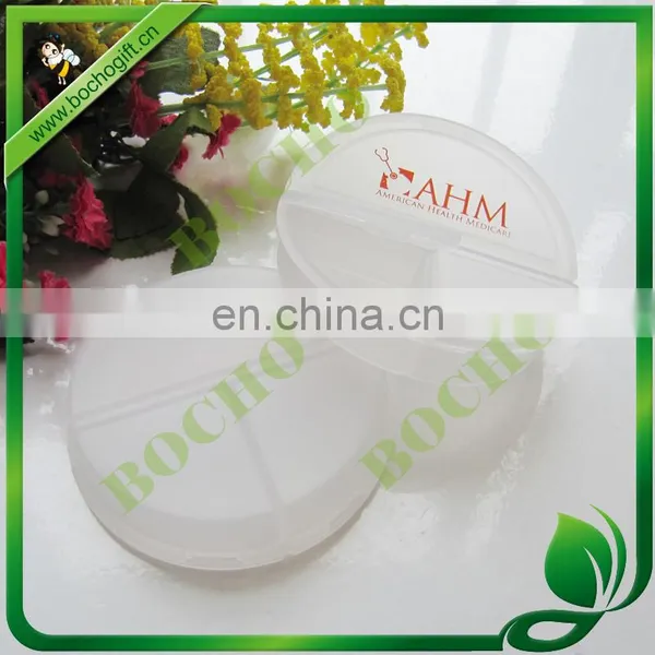 Plastic Pill Box With Print Logo photo-2
