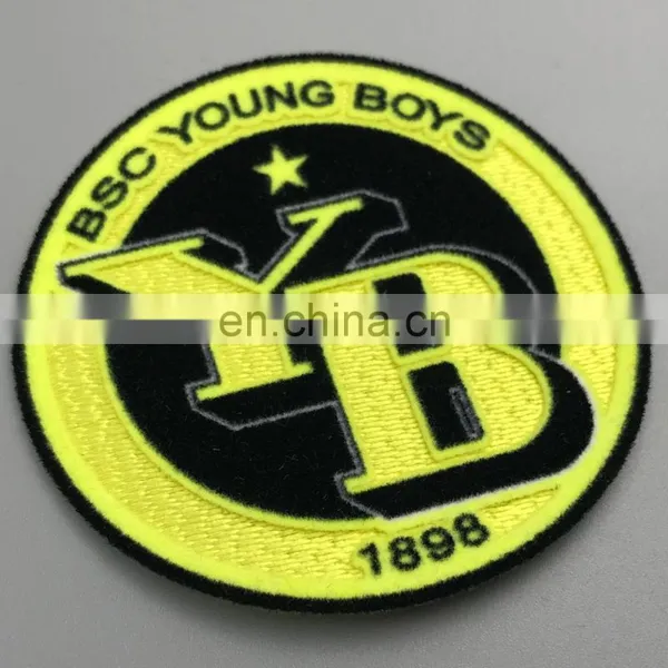 Football Shirt Soccer Patches Printing Sublimation Flock Patch photo-3