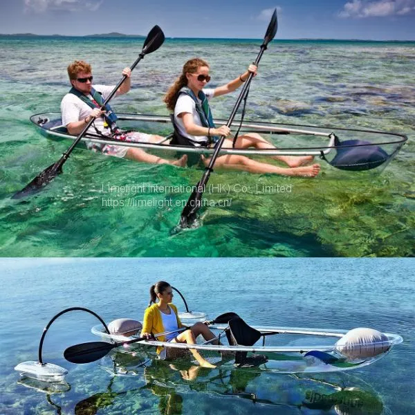 Transparent Kayak, Clear Kayak, Crystal Kayak, Polycarbonate Kayak, Clear Canoe, Transparent Canoe, Crystal Canoe Kayak photo-5