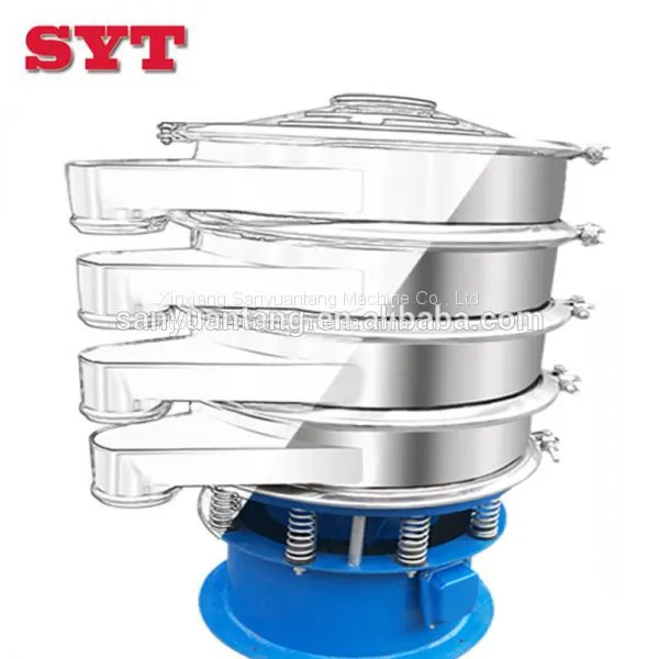 Electric Vibrating Screen Sieve Shaker Hemp Seed Powder Grading Machine photo-2