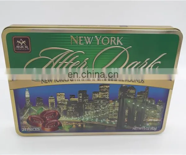 High Quality Fancy Custom Chocolate Tin Packaging Box photo-6