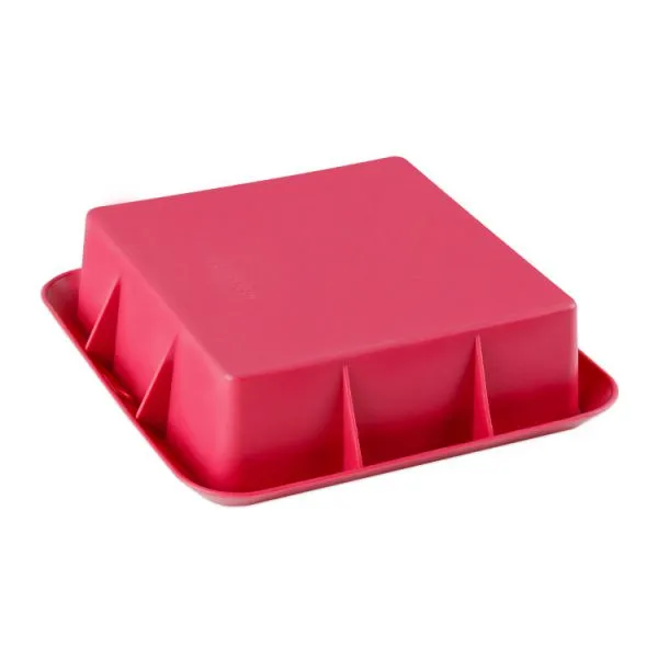 Free Sample Food Grade Heat Resistant Nontoxic Silicone Cake Mold Baking Mousse Pudding Mold Tool Square Shape photo-2