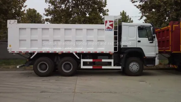 Sinotruk Howo Dump Truk 25tons Right Hands Driving for Sale photo-2