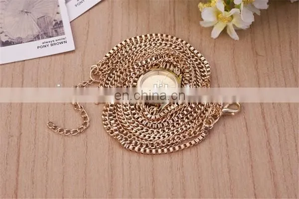 Newest Style Chain Bracelet Watch Gold Watch photo-4