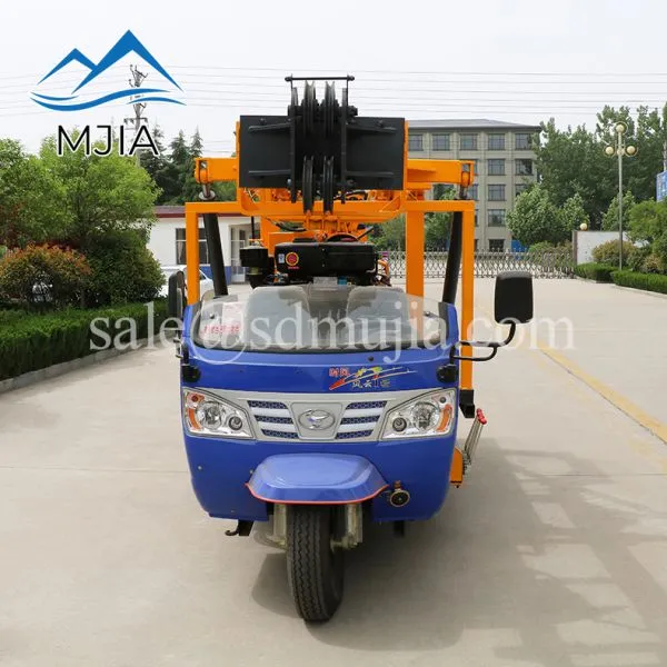 XYC-200A Tricycle Mounted Hydraulic Rotating Geological Exploration & Water Well Drilling Rig photo-5