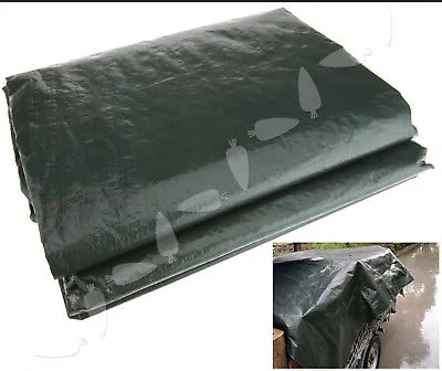 Canvas Tarpaulin Green Canvas Tarpaulin Blue/orange