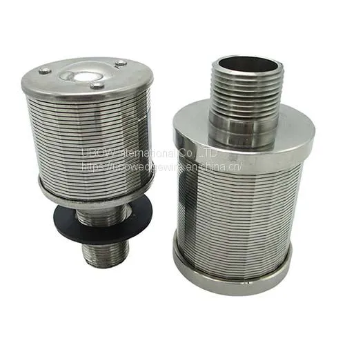 Wedge Wire Single Filter Nozzle With Cover Plate for Liquid Solid Separation photo-2