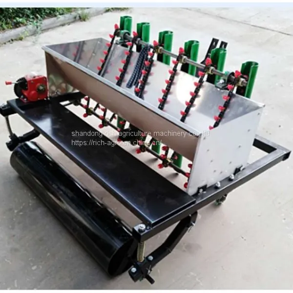 1 Row Manual Manual Garlic Planter Hand Push Garlic Planter Machine For Greenhouse photo-4