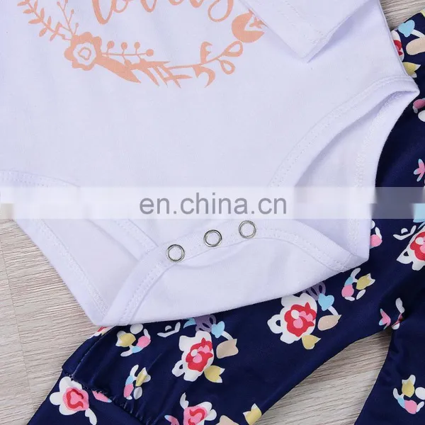 Baby Clothes Long Sleeve Cotton Floral Baby Clothes photo-5