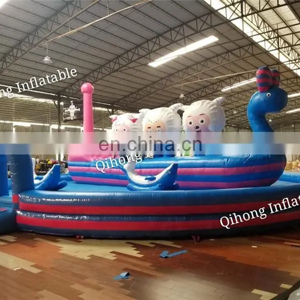 Funny Kids Jumping Round Bouncy Inflatables New Designed Blow Up Round Castles For Sale photo-2