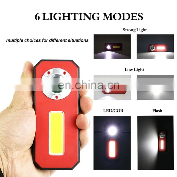 New Type C Rechargeable COB Working Light With Magnetic Base Portable Led Working Lights photo-5