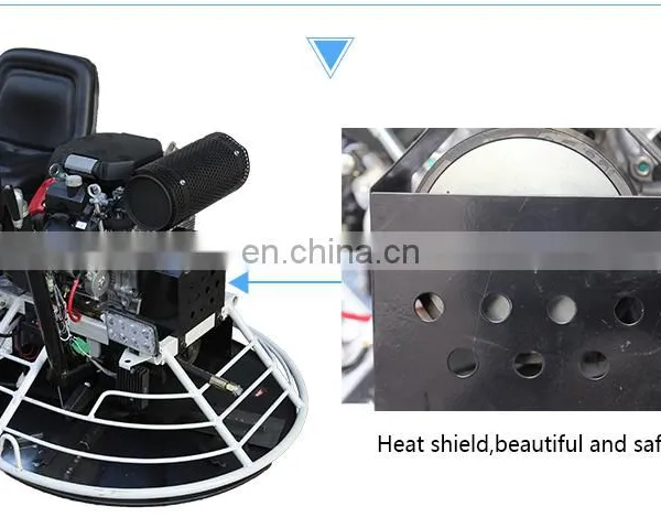 New Type Construction Tools Ride on Concrete Power Trowel Floor Finishing photo-7
