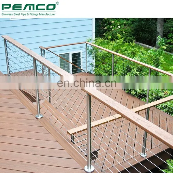 4 6mm Deck Wire Rope Balustrade Wire Post Handrail Terrace Stainless Steel Tensioner Cable Railing Systems photo-7