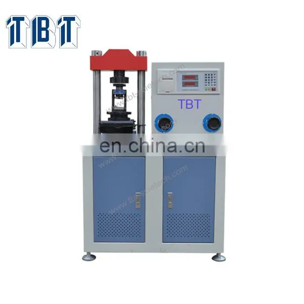 T-BOTA 300KN Digital Display Hydraulic Compression Testing Machine for Civil Engineering photo-4