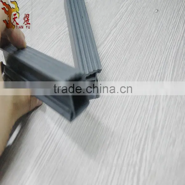 Rubber Factory Pvc Plastic Extrusion Profile Strip Cover Protect Edge for Construction photo-4