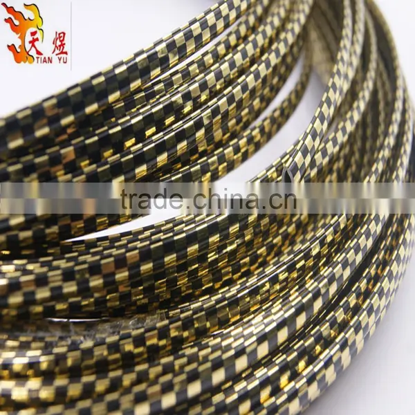 Plastic Car Door Strip Car Chrome Door Trim Vent Protector photo-3
