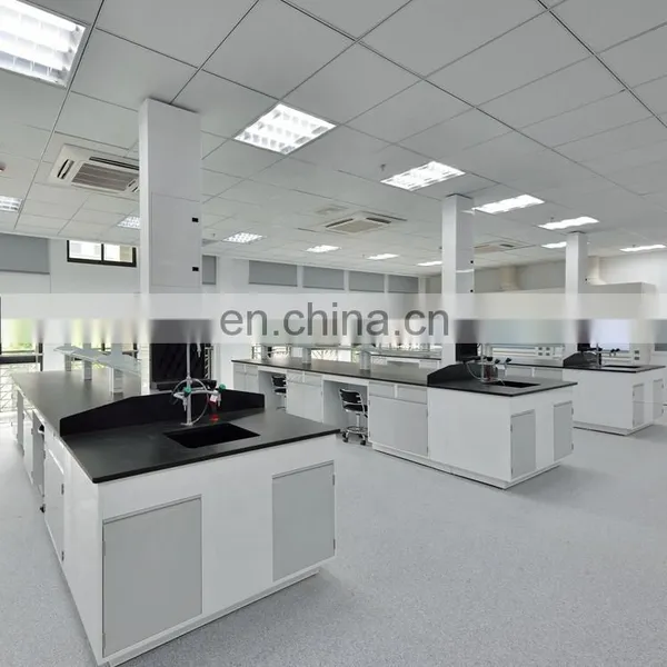 Biotechnology Chemical Laboratory Steel Worktable H-frame Lab Work Bench photo-2