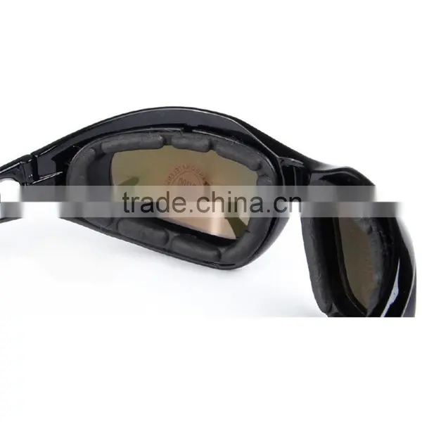 Lefox Outdoor Cycling Glasses Live CS Tactical Protective Glasses Motorcycle Goggles (Black) photo-6