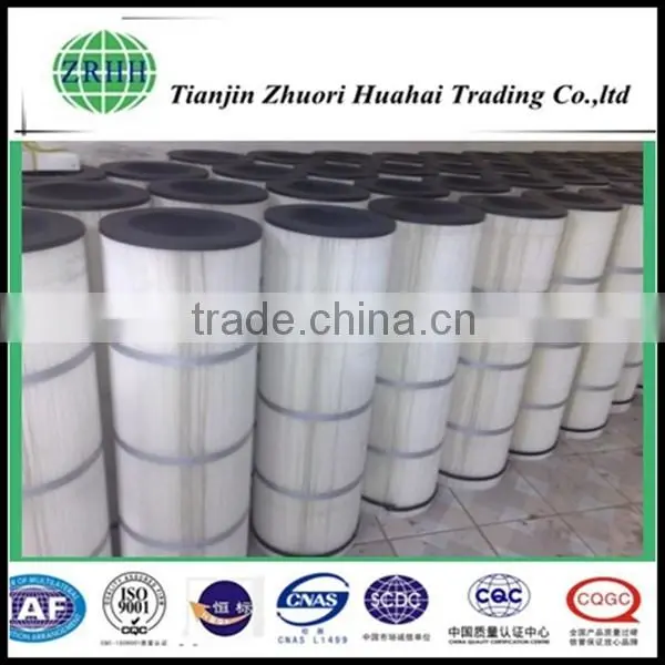 Filter Cloth Material Cartridge Type and Resistance High Temperature Collection Dust Filter photo-2